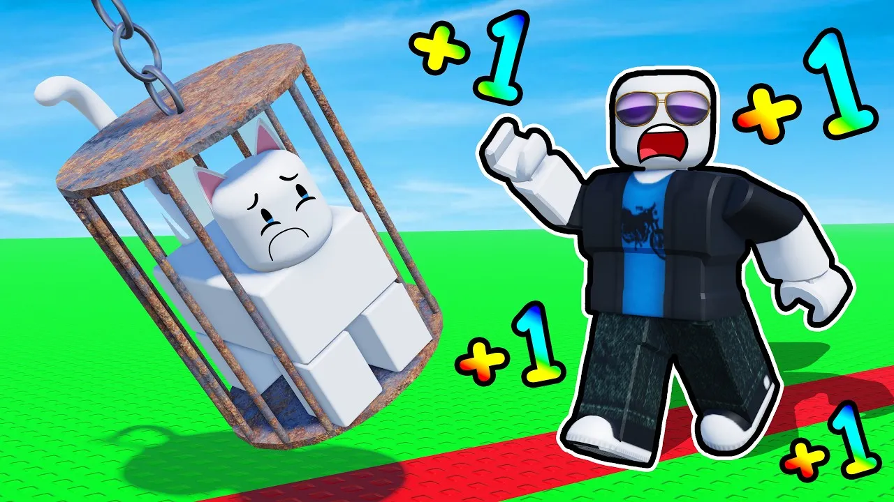 Save Your Cat gameplay preview on Roblox